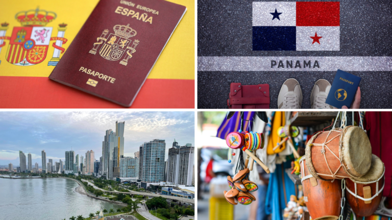 Pasaporte y otros documentos que te exige migración en Panamá siendo de España.