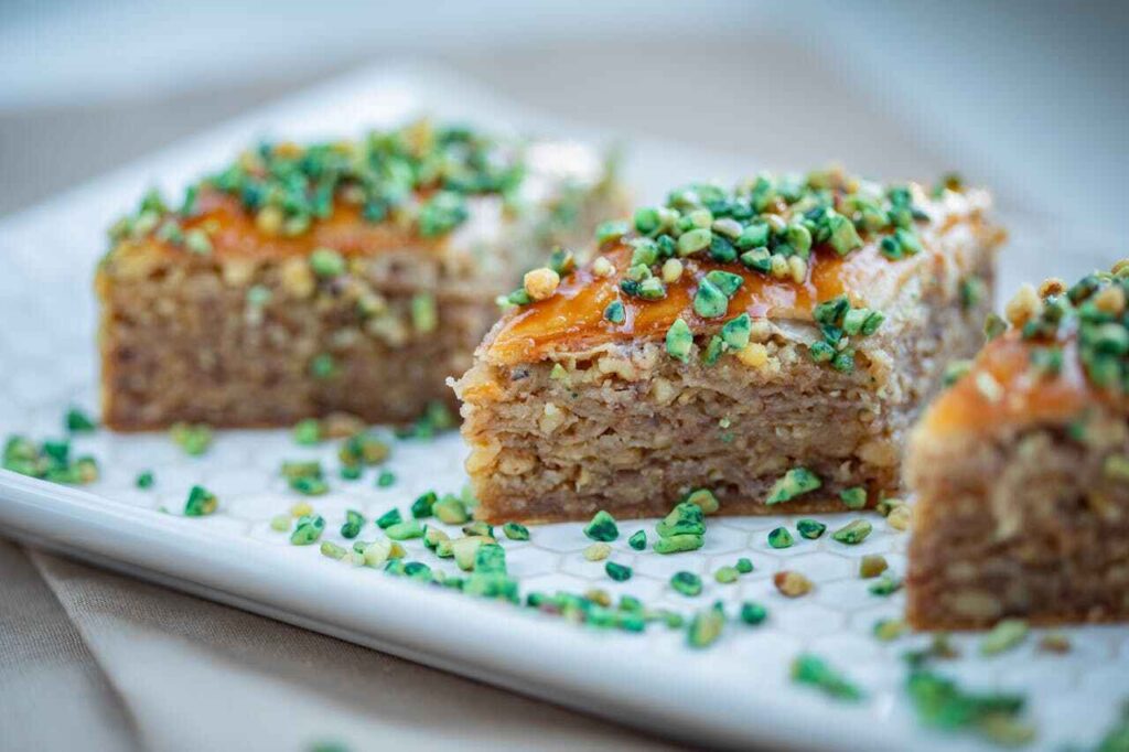 Qué comer en Egipto: baklava