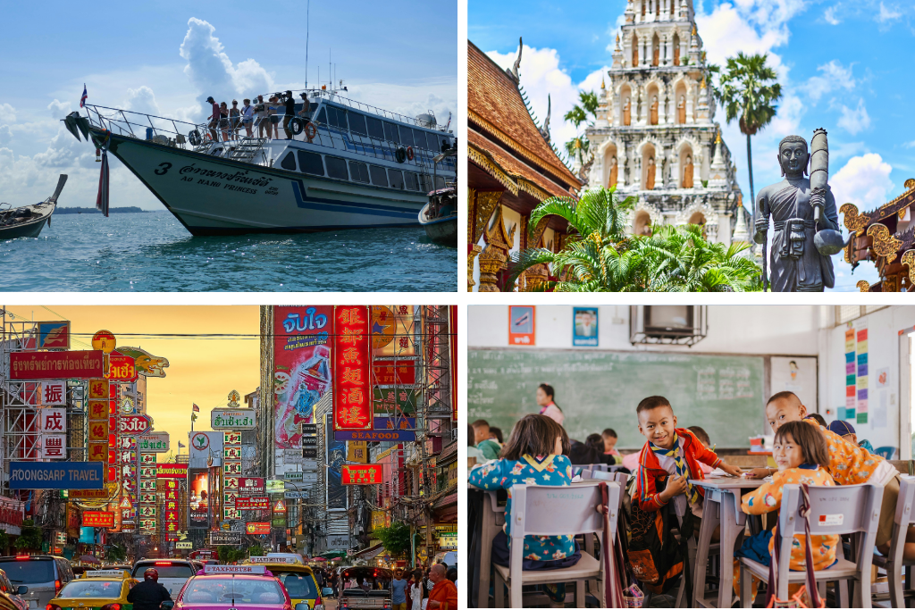 Imágenes representantitas de Tailandia