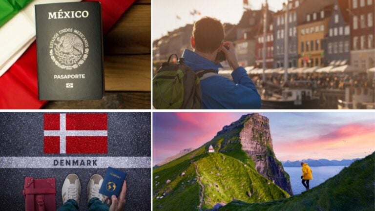requisitos para viajar desde méxico a dinamarca en 2025