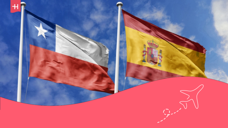 Requisitos para viajar desde España hasta Chile.