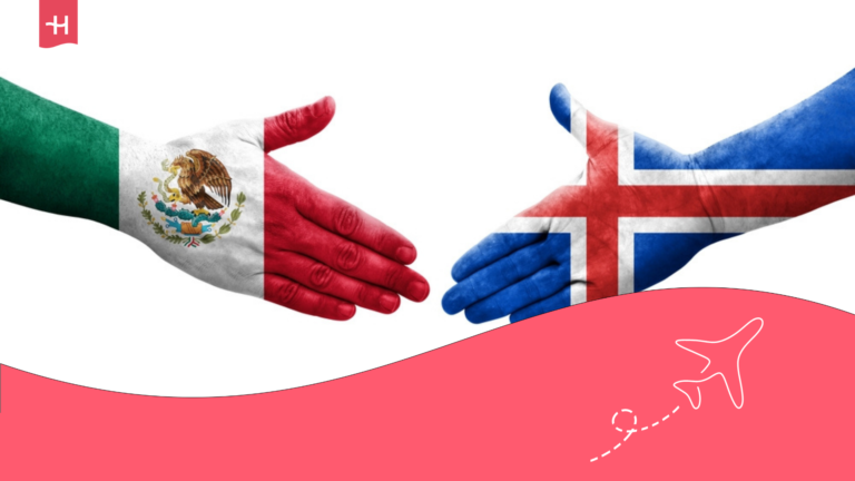 Requisitos para viajar de México a Islandia.