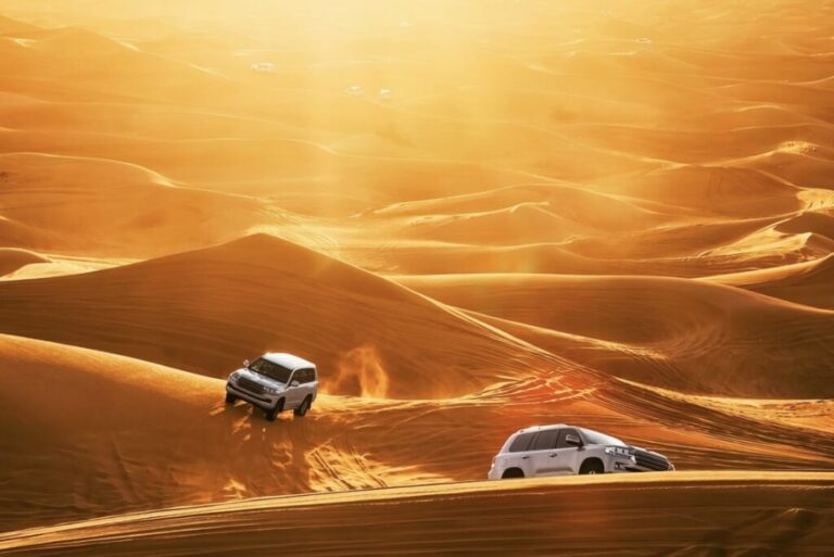 Safari en el desierto en Dubái