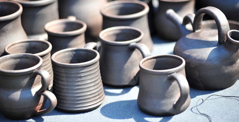 Tazas de cerámica irlandesa