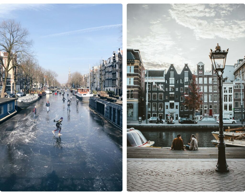 trabajar en ámsterdam, paisajes