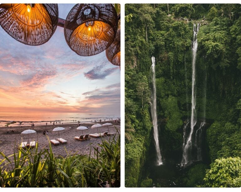 trabajar en bali, lugares turisticos