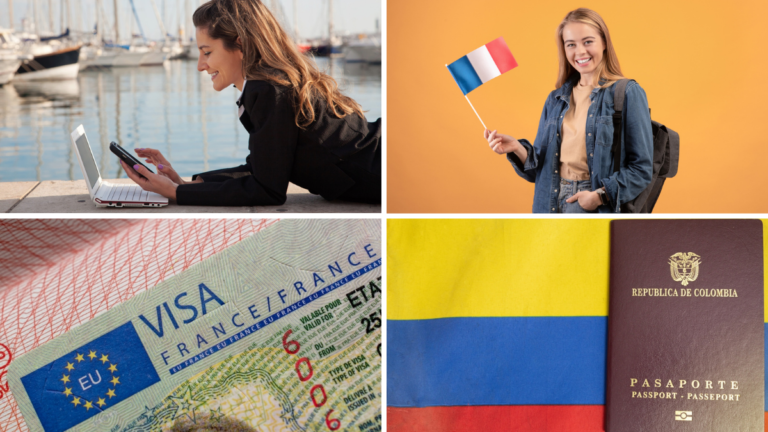 Visa para tomar vacaciones y trabajar en Francia para colombianos.