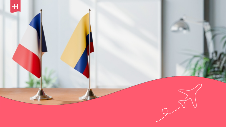 Visa Working Holiday Francia para colombianos.