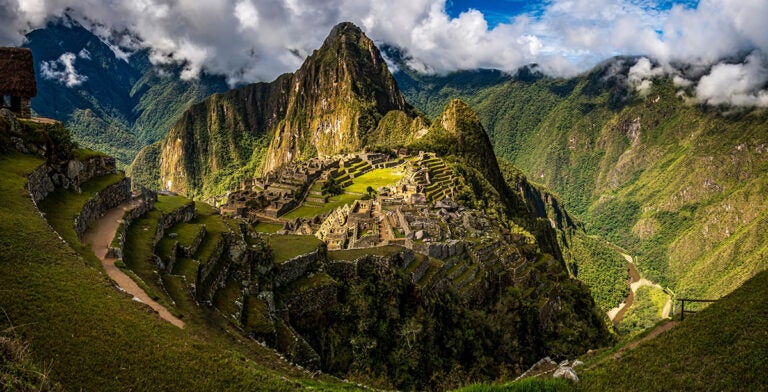 Ciudadela inca de Machu Picchu, Perú