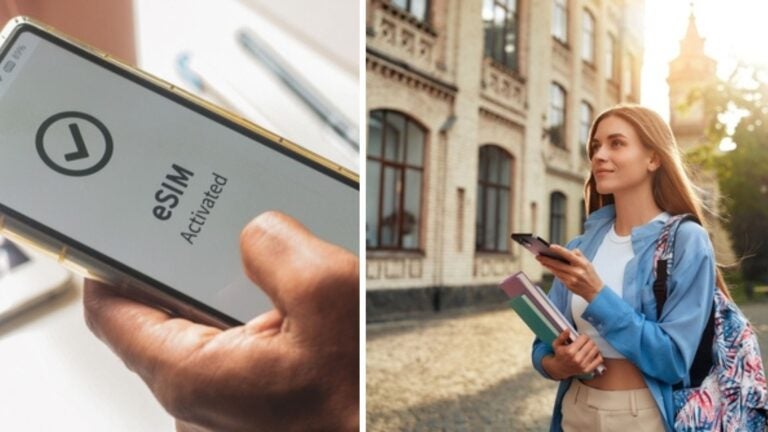 activar mi esim para estudiar en el extranjero