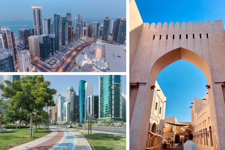 Edificios de Dohar en Catar