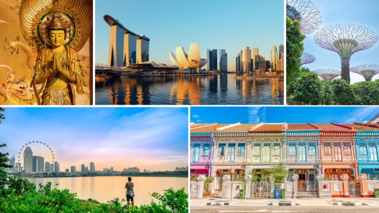 Seguros de viajes para visitar Singapur en 2025.