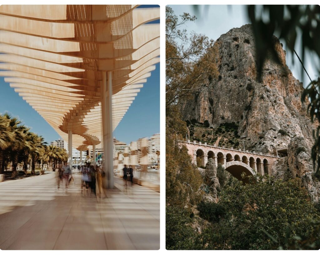 mejores barrios de málaga, sitios emblema