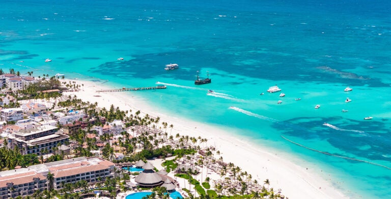 Playa Los Corales en Punta Cana, República Dominicana