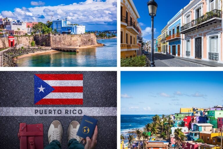 Ciudad de San Juan en Puerto Rico.