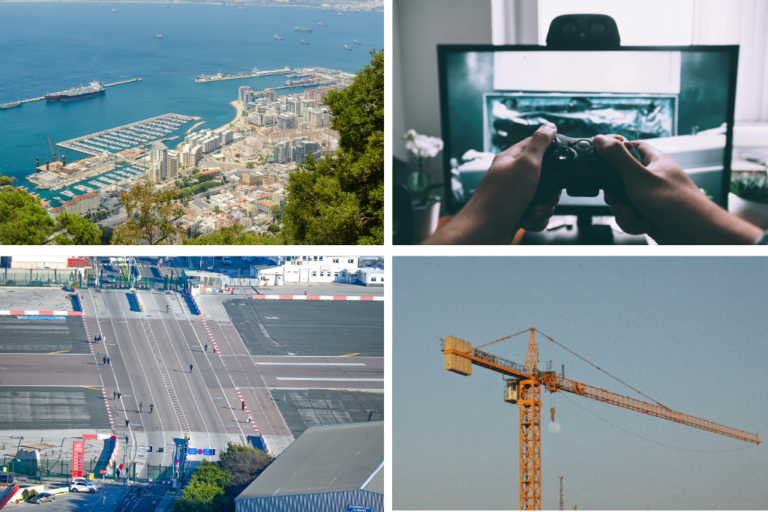 Diferentes tipo de trabajos en Gibraltar. 