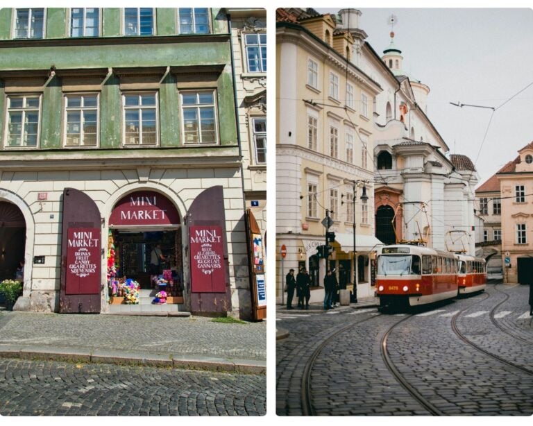 supermercados en praga, mini markets