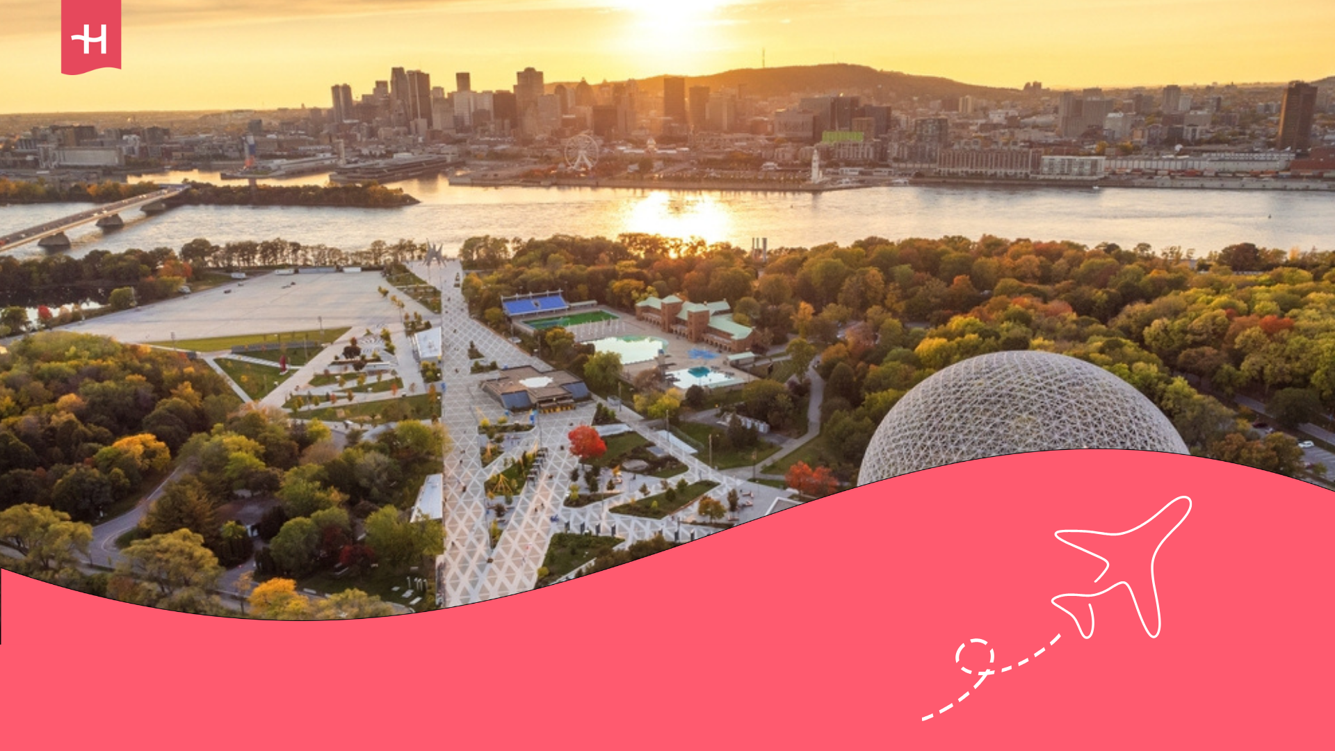 Paisaje de Montreal, en donde encuentras coliving aptos para ti.