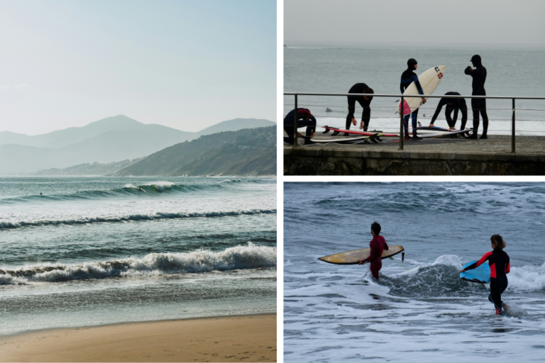 Personas que empezaran a practicar en surf en Chile