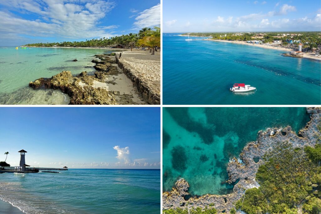 Playas de Bayahíbe en República Dominicana.