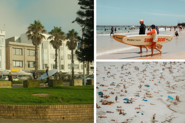 Algunos de los mejores lugares para realizar surf en Australia. 