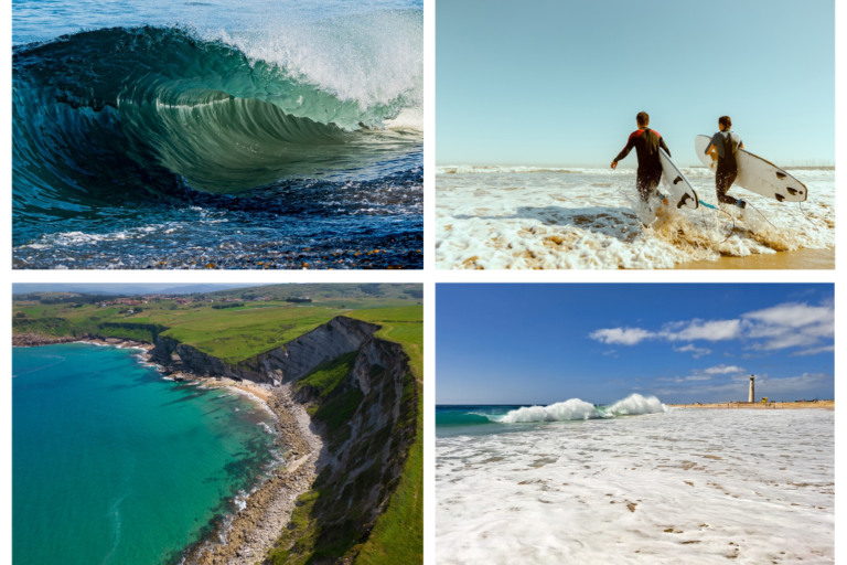 Mejores lugares para realizar surf en Suances