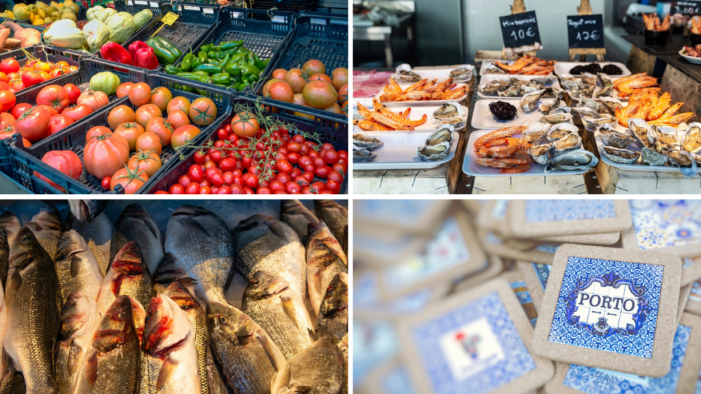 Productos que puedes encontrar en los supermercados de Oporto.