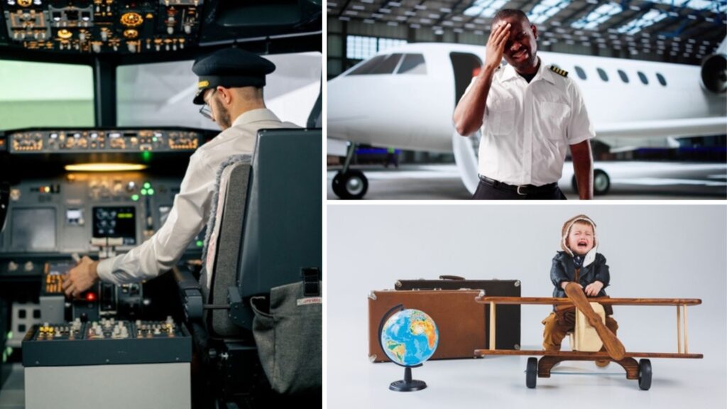 pros y contras de ser piloto de avión