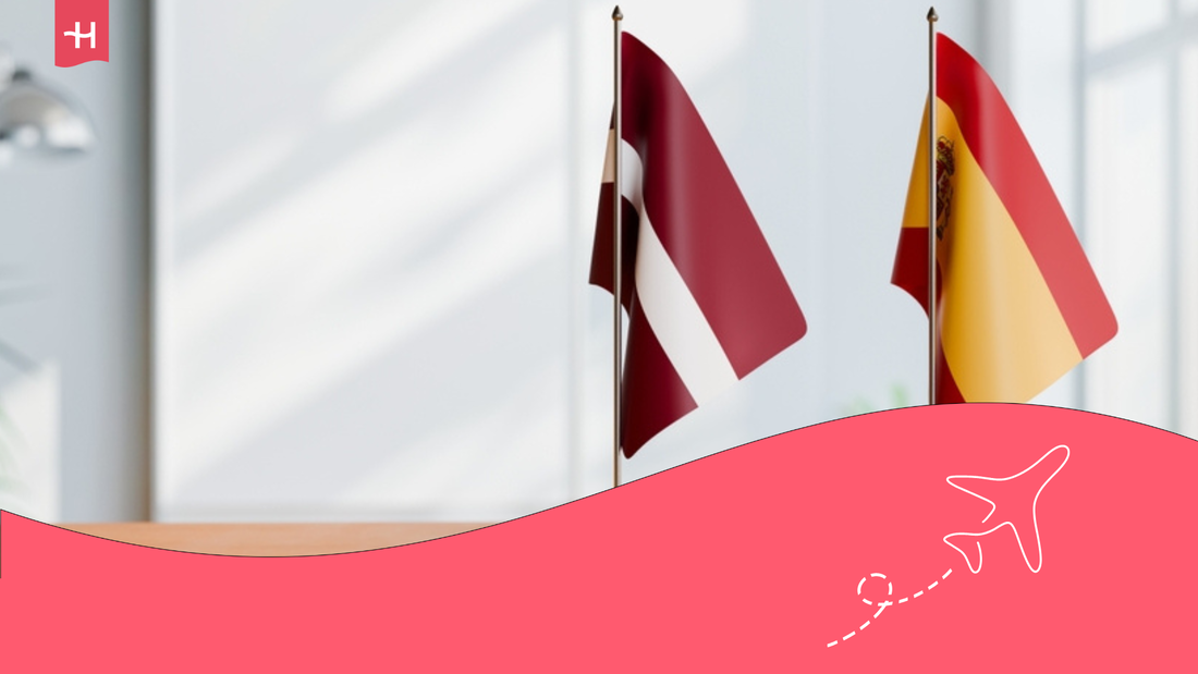 portada de requisitos para viajar a Letonia desde España