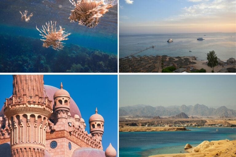 Ciudad de Sharm El Sheij y sus playas