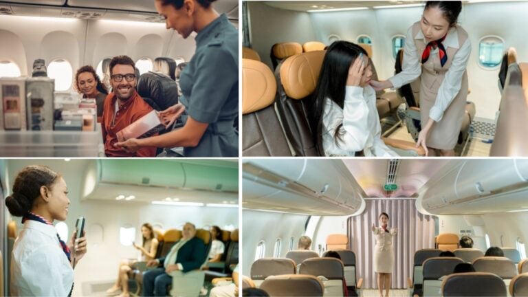 skills, azafata de vuelo