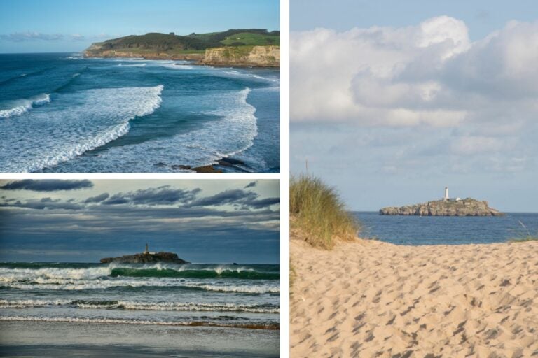 Playa de Somo en Cantabria