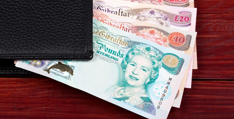 Billetes de la libra gibraltareña