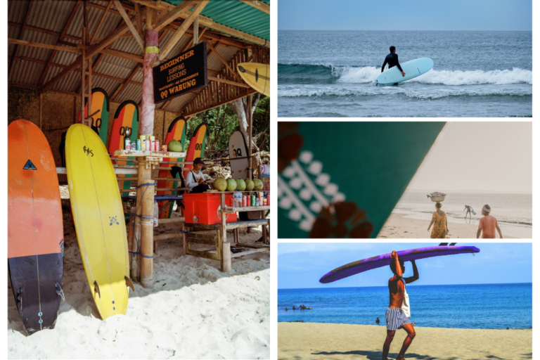 Imágenes de personas representativas de surf en Cabo Verde