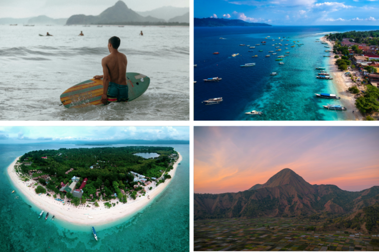 Mejores lugares para realizar surf en Lombok
