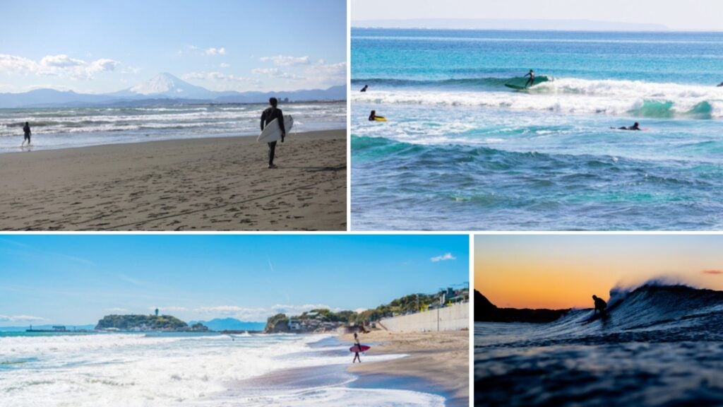 mejores sitios de surf en japón