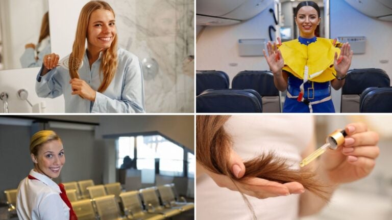 peinado de azafata de vuelo, trucos, consejos y tipos