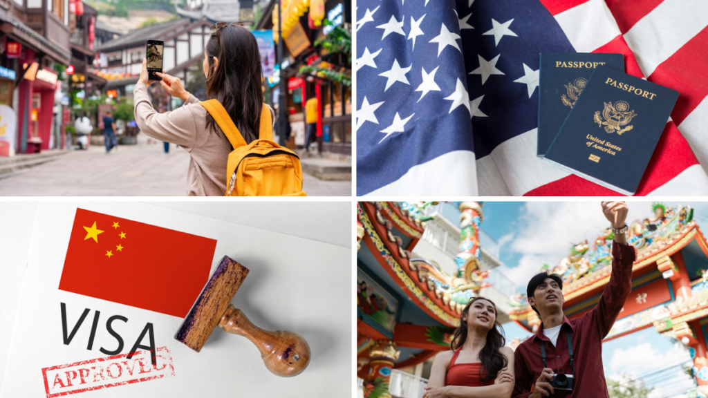 Documentación necesaria para obtener la visa china en Estados Unidos.