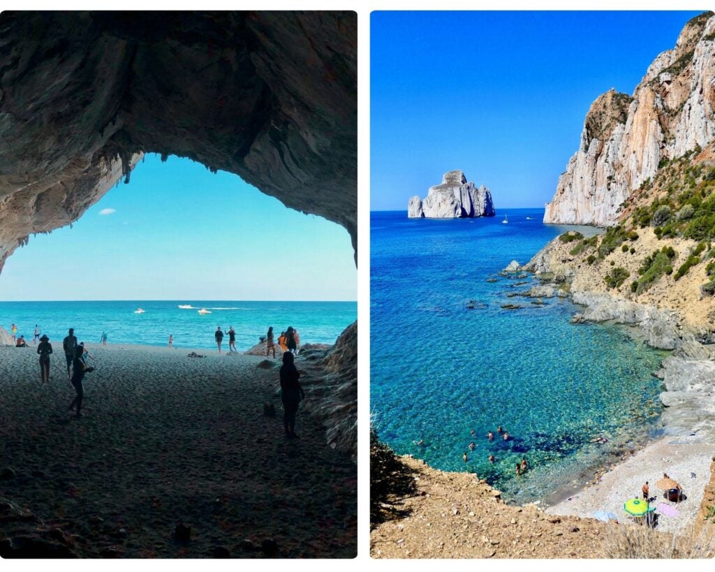 surf en cerdeña, italia