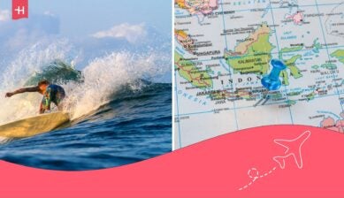 Surf en Indonesia
