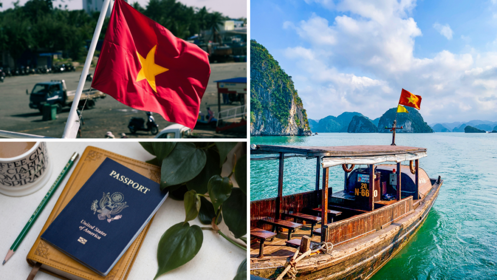 Requisitos para viajar a Vietnam por turismo, trabajo o residente desde Estados Unidos.