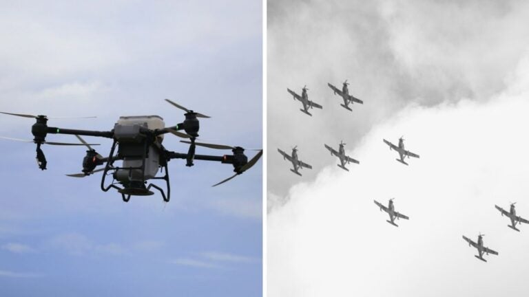 Drones y shows aéreos que se podrán ver en el Tulum Air Show 2026, en México.