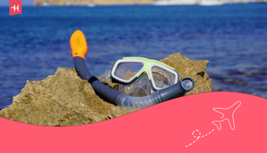 mascara para realizar buceo en Jávea