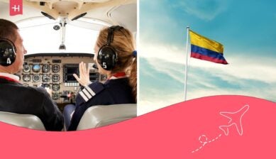 Costos que debes pagar para convertirte en piloto de avión en Colombia.