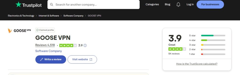 opiniones de goose vpn