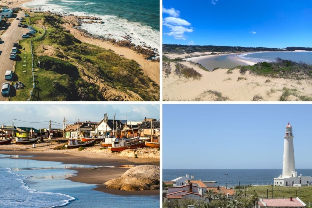 Punta de Diablo en Rocha, Uruguay.