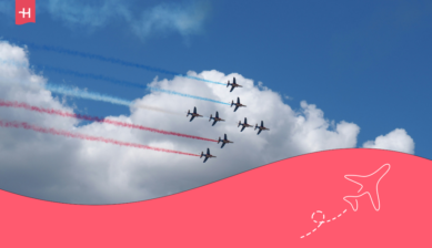 portada de holafly sobre el evento de aviation festival americas