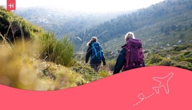 Senderismo en Cabra, España.