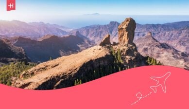Guía para hacer senderismo en Gran Canaria, España.