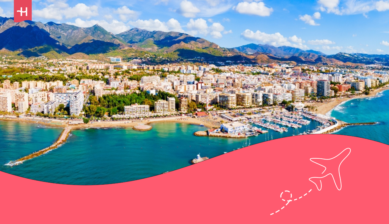 vista de la ciudad para realizar un voluntariado en Málaga